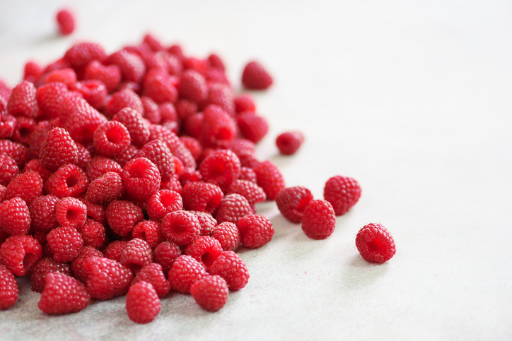 Raspberries - importance of washing to reduce risk of parasite infection