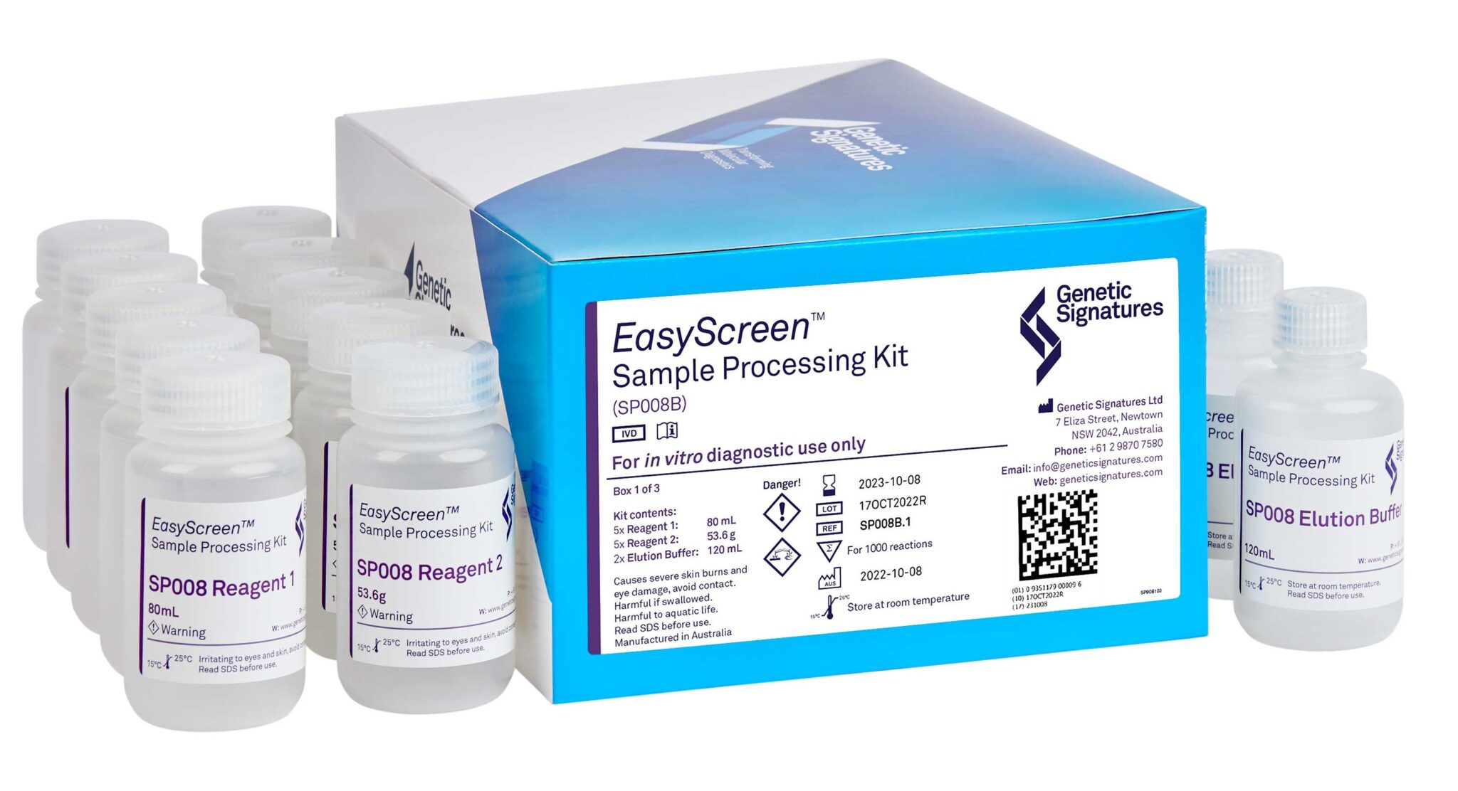 EasyScreen Gastrointestinal Parasite Detection Kit – Genetic Signatures USA